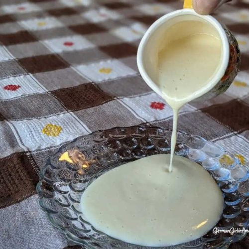 how to make vanille soße