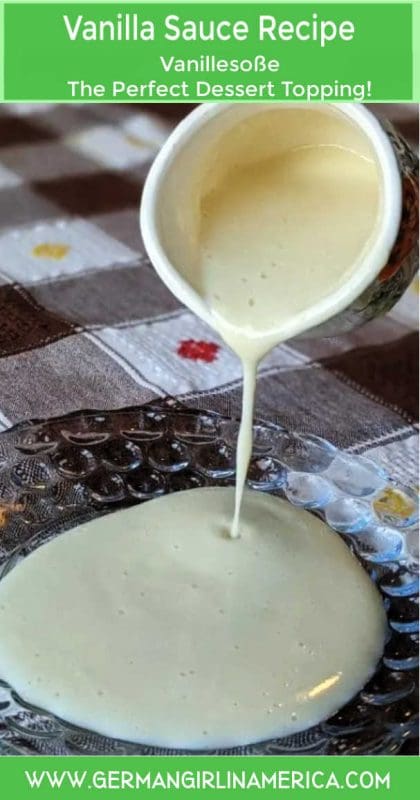 How to make Vanillesoße