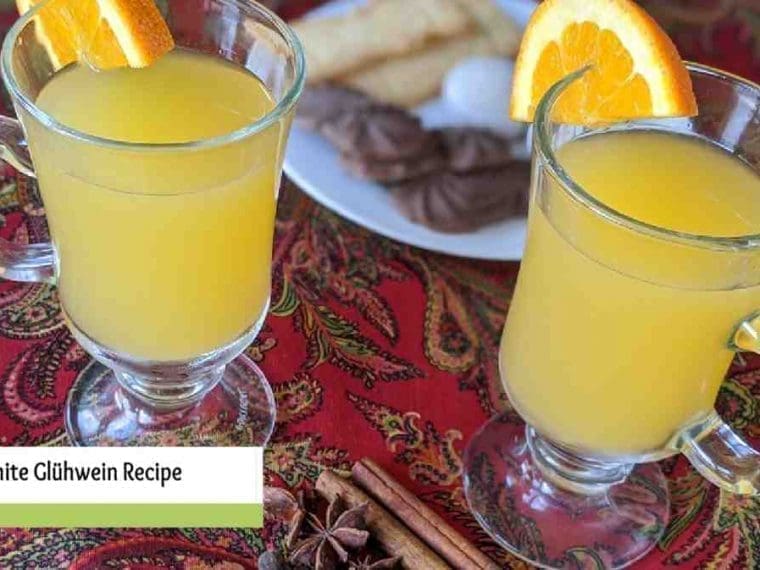 White Glühwein Recipe Citrus and Spice and everything nice!